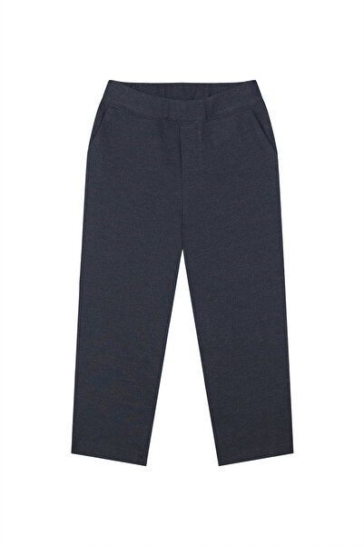 Antebies Gray Elastic Waist Side Pocket Boys' Trousers