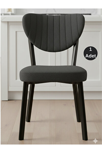 Ebyado Eda Modern Sandalye - Mutfak, Bahçe, Balkon ve Cafe Sandalyesi - 1 Ade...