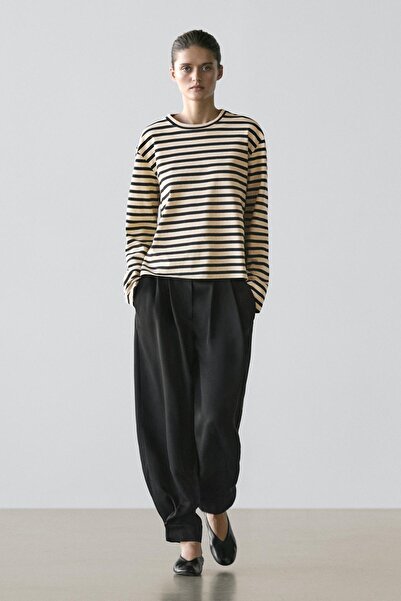 Massimo Dutti Dökümlü şalvar pantolon