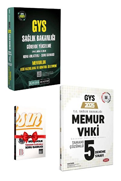 Pegem Akademi Yayıncılık 2025 Pegem GYS Sağlık Bakanlığı Görevde Yükselme Mem...