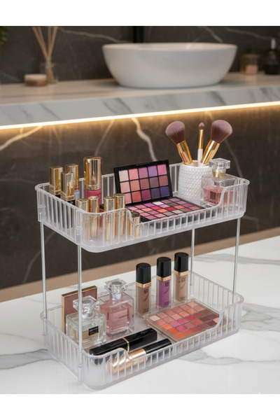 TR PEERLESS ŞEFFAF ORGANİZER 2 KATLI