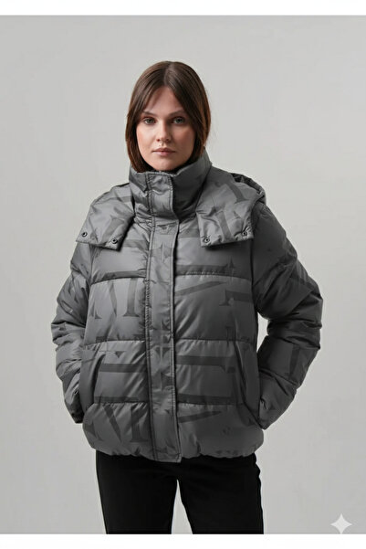 PIQUE Women's Coats Hooded Printed Women's Coats with Gloves as a Gift