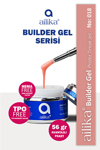 Ailika Protez Tırnak Jeli - No:18 Premium Builder Gel 56ml