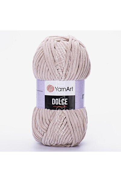 Yarnart DOLCE - Fir de tricotat manual din catifea BEJ-771