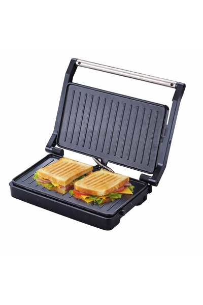 Biki 700-800W Sandwich Maker, Black - RE-5-100