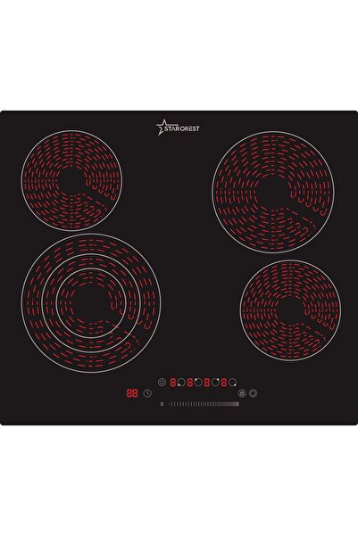 STARCREST Plita incorporabila STARCREST SEH-62S3, Vitroceramica, 4 zone de ga...
