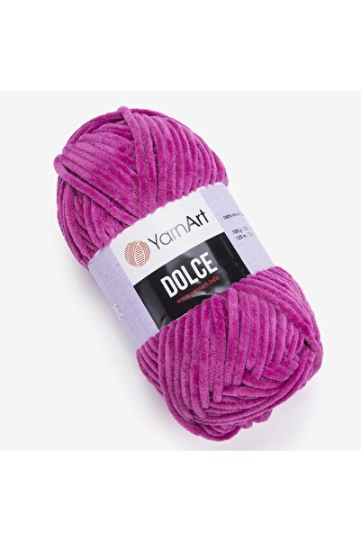 Yarnart DOLCE - KADİFE EL ÖRGÜ İPİ PEMBE-794