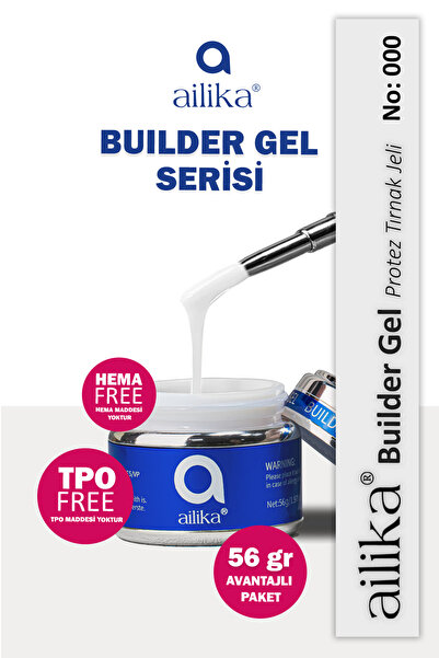 Ailika Protez Tırnak Jeli - No:000 Premium Builder Gel 56ml