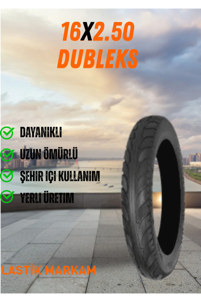 Billas 16x2.50 BL400 TL - DUBLEKS-HEDİYELİ ELEKTRİKLİ BİSİKLET