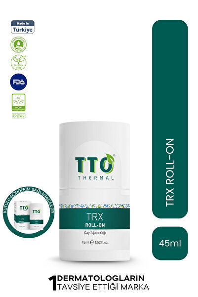 TTO Trx El,ayak, Koltuk Altı Terleme Önleyici Roll-on 45 ml (ÇAY AĞACI YAĞI /...
