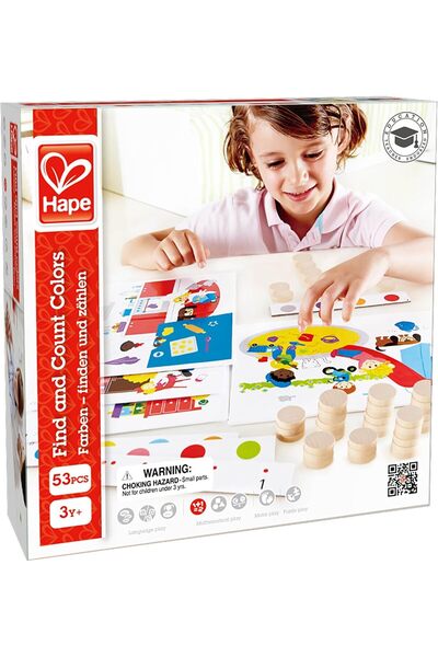 Hape Renk Bulma Ve Sayma /