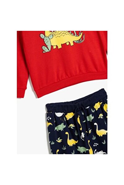 Koton Baby Boy Red Bottom-Top-Anzug