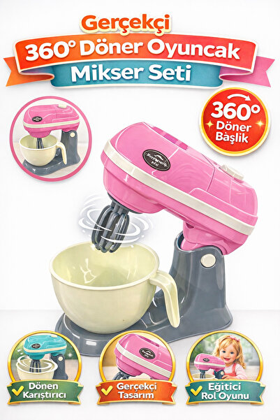 YILDIRIM OYUNCAK Sesli Işıklı Pilli 360 Derece Dönen Full Fonksiyon Büyük Mik...