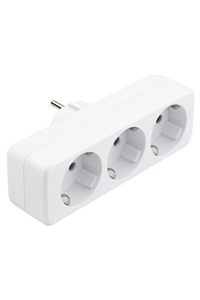 Powermaster DE-PA DPA-10011 Üçlü Golyat Düz Fiş Priz 250V 16A 3500W