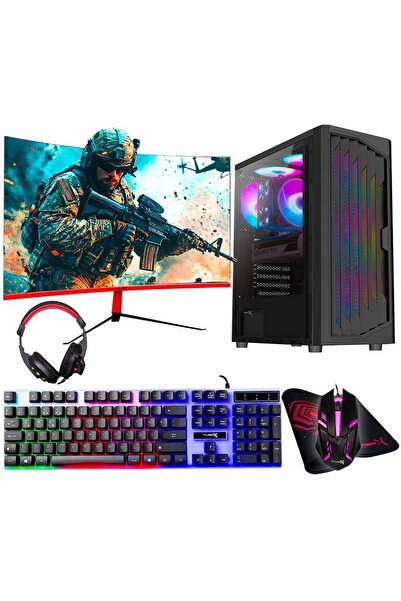 TURBOX Tx5695 i5 4440 16GB Ram 256GB SSD 4GB GT740 23.6 100Hz Curved Oyun Haz...