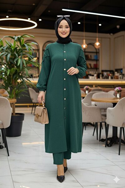Hürrem Ayrobin Fabric Women's Ayça Suit Emerald