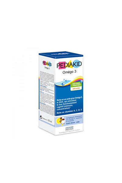 pediakid Omega 3 - DHA and Vitamins, - syrup 125 ml