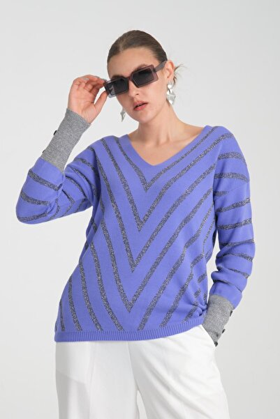 Moda Days Bluză lungă de damă, culoare bleumarin supradimensionat material el...