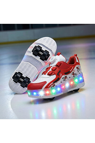 LE STYLE DE MARIE Işıklı Paten Ayakkabı - Ortopedik Taban Çocuk Tekerlekli Ay...
