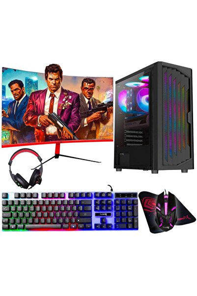 TURBOX Tx5689 i7 3770 16GB Ram 256GB SSD 4GB GT740 23.6 Curved 100Hz Oyuncu M...