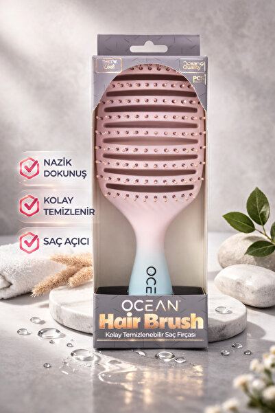 Ocean Češalj za raščešljavanje kose pogodan za sve tipove kose Tangle Gi Koža...