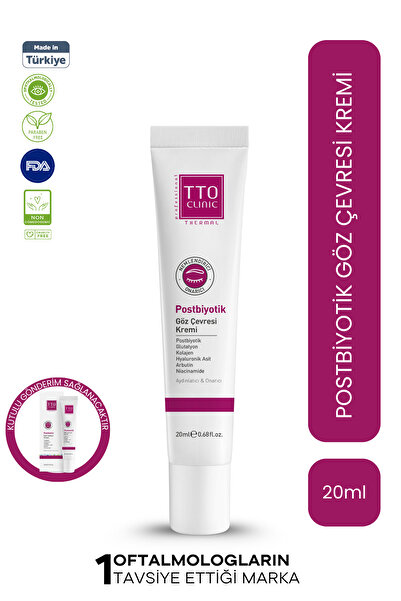 TTO Clinic Postbiyotik Göz Çevresi Kremi 20 ml