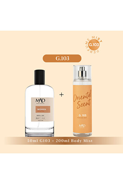 Mad Parfüm Mad G103 Kadın Parfüm Mist Seti