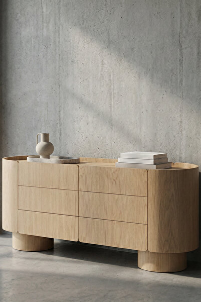 Latanwood Prism Ahşap Şifonyer