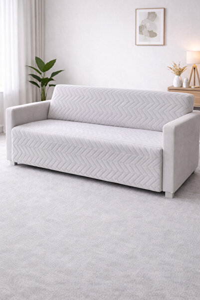 conzaliza Kaydırmaz Süngerli Koltuk Örtüsü