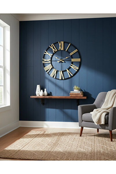 Ex Machine Industry Metal Büyük Duvar Saati Mutfak Çiftlik Evi Modern Saatler...