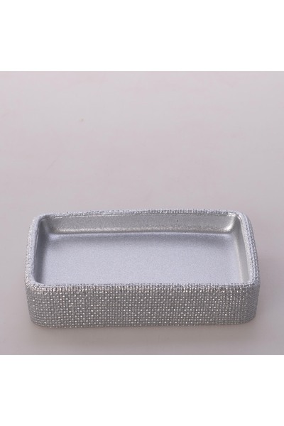 Selim Dozator de săpun solid din liniu argintiu