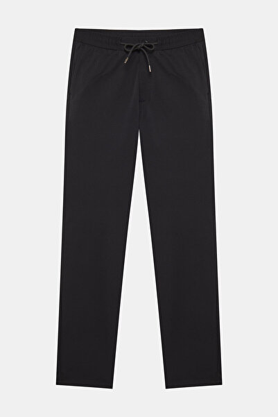 W Collection SİYAH TEKNİK JOGGER SPOR PANTOLON