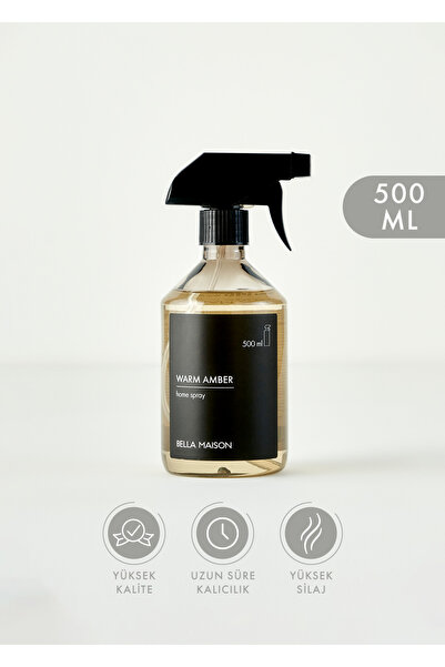Bella Maison Warm Amber Oda Spreyi (500 ML)