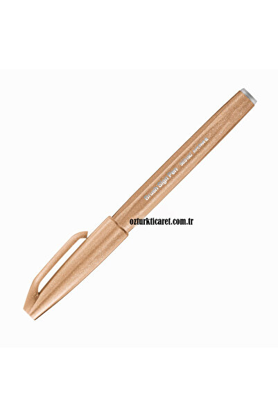 Pentel Brush Sign Pen Touch Pale Brown