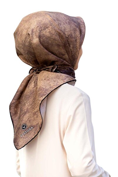 Vissona 57% ΜΕΤΑΞΟΥΡΕΟ 43% ΒΙΣΚΟΝΙΝΟ Μεταξωτό υφή με σχέδιο βιζόν χρώματος 90...