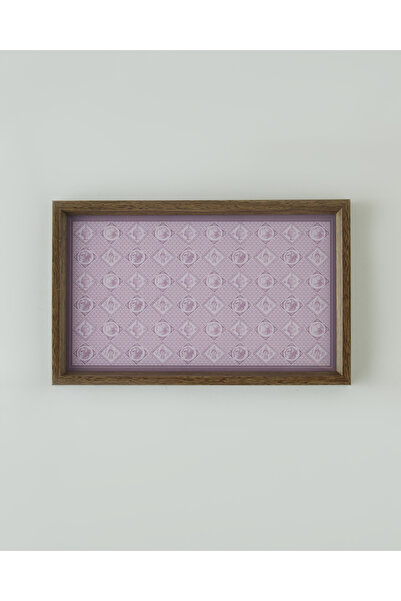 English Home Hera Dekoratif Tepsi 16x26 cm Kırmızı