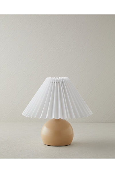 English Home Kalida Metal Lampshade 24 cm Beige