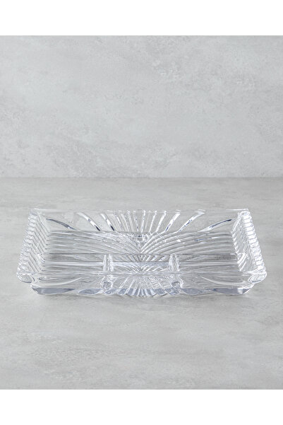 English Home Suport de prezentare din sticlă Aura 33x31x4 cm Transparent