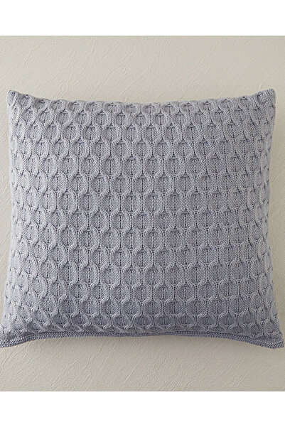 English Home Husă de pernă din catifea gri