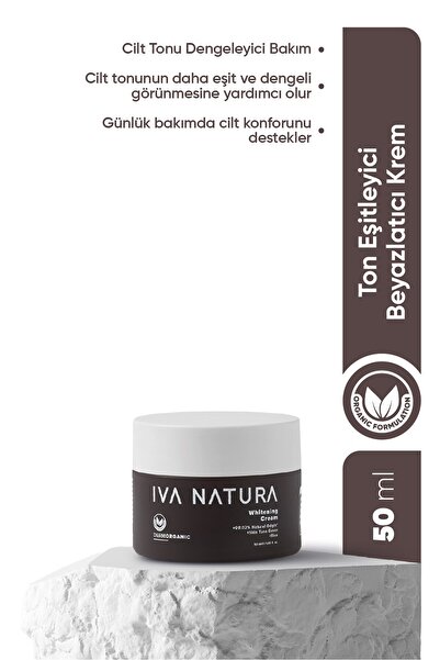 Iva Natura Beyazlatıcı Cilt Tonu Eşitleyici Beyazlatıcı Krem Meyan Kökü Özlü ...