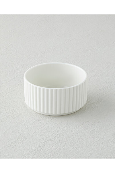 English Home Lunara Porselen Çerezlik 10 cm Beyaz