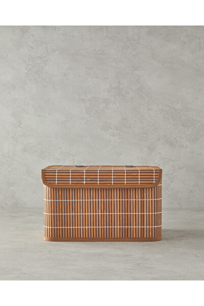 English Home Hardwood Saklama Kutusu 33X23X20 cm Kahve