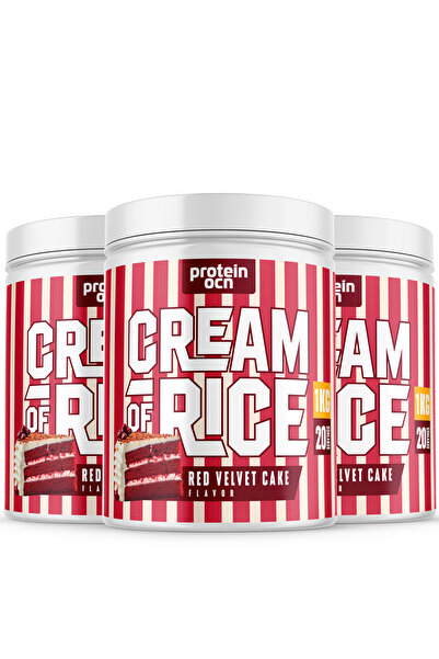 Proteinocean Cream Of Rice | Pirinç Kreması - Red Velvet / 1kg X 3 Adet