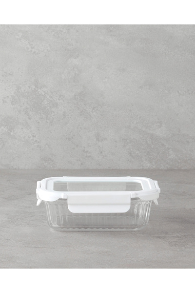 English Home Maris Borosilikat Saklama Kabı 600 ml Beyaz