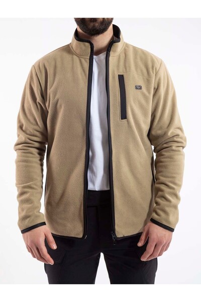 VAV WEAR Tactical Outdoor Su Geçirmez Erkek Polar Sweatshirt Tüylenmez POLTAC03