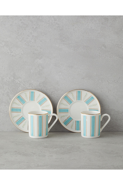 English Home Serenade Bone Porselen 4 Parça 2 Kişilik Kahve Fincan Takımı 90 ...