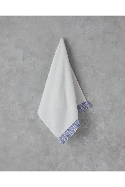 English Home Pure Flowers Pamuklu Yüz Havlusu 50x80 cm Ekru