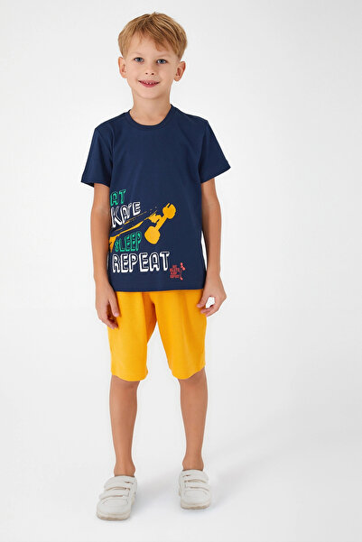 Rolypoly BOY'S BERMUDA SUIT - NAVY BLUE