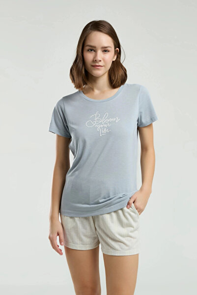 Arnetta Women's Shorts Set - Soft Green