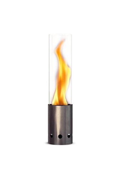 OEM Patio Heater for Table Silver, Stainless Steel, Flame 50 cm